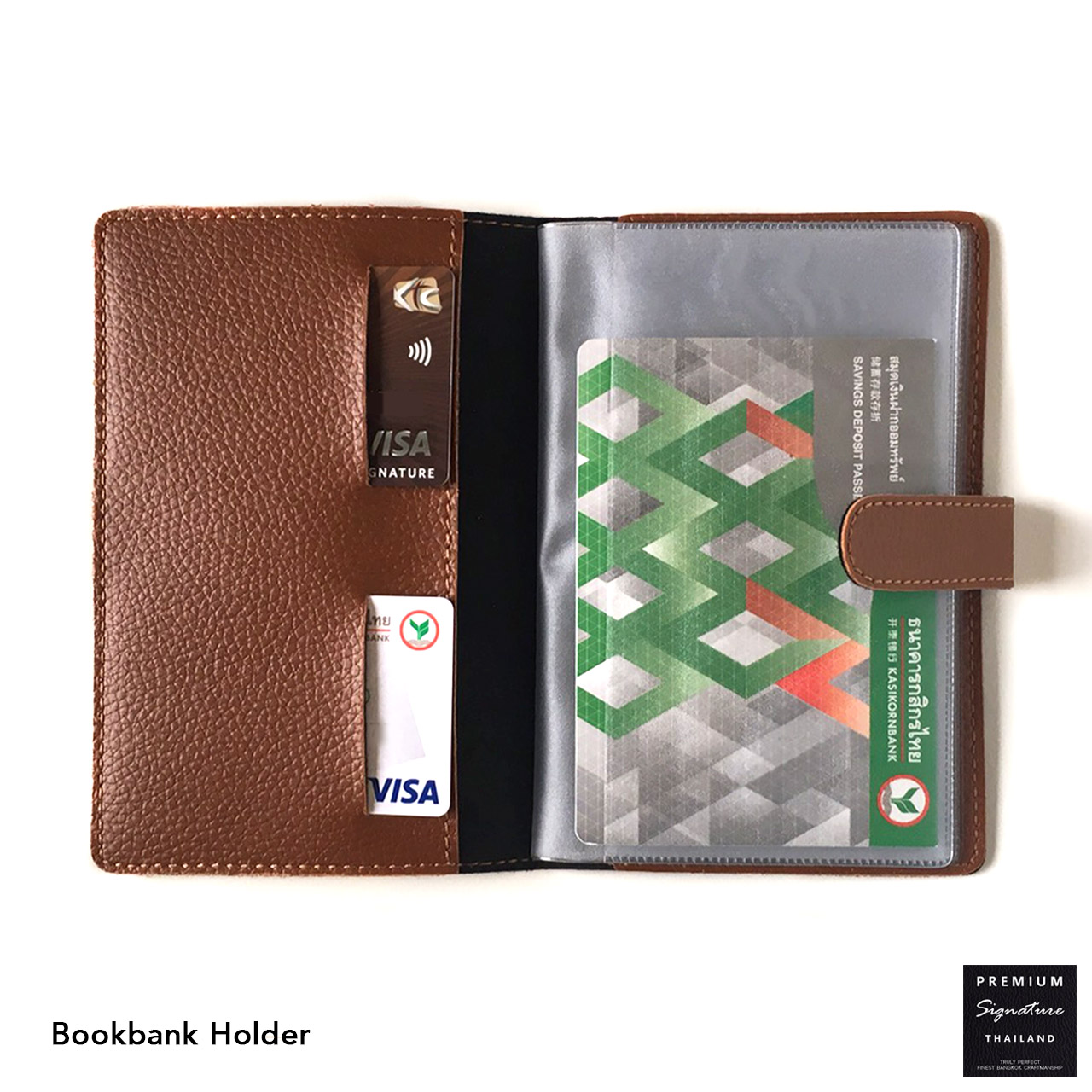 Oak(น้ำตาลอ่อน) - Sashy Bookbank Holder