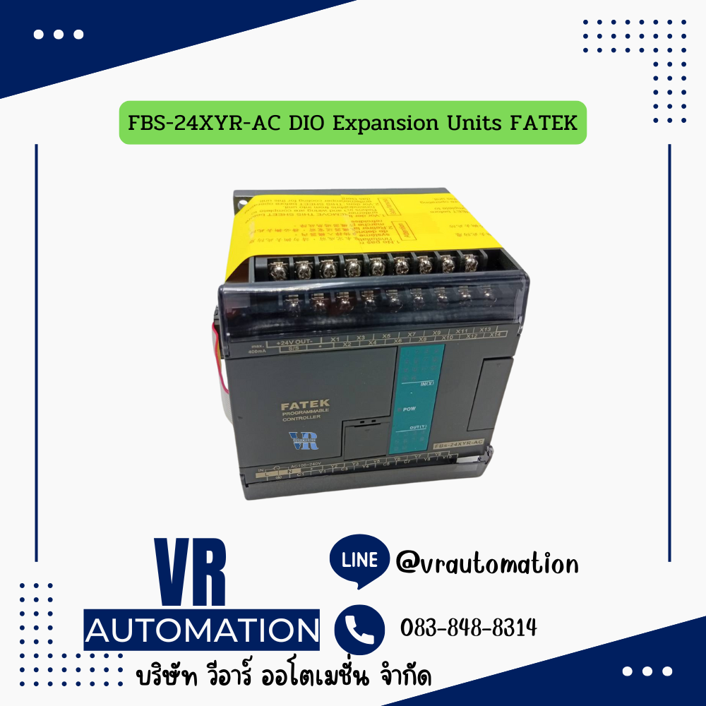 FBS-24XYR-AC DIO Expansion Units FATEK