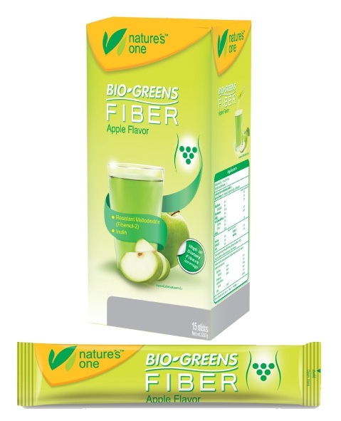 Nature's One Bio Green Fiber Apple Flavor