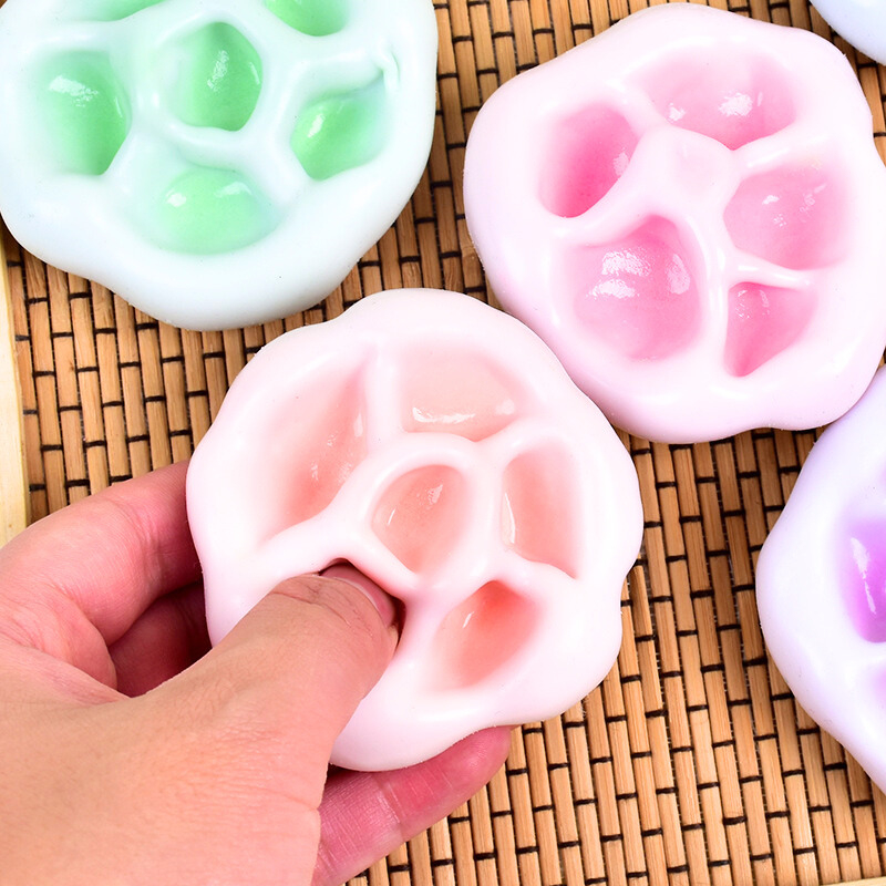 CB0835 โมจิสูบลม ทาบะสูบลม (พร้อมส่งในไทย) ขนาดใหญ่ 8 cm โมจิน้ำแข็ง โมจิข้าวเหนียว ทาบะสกุชชี่สูบลม