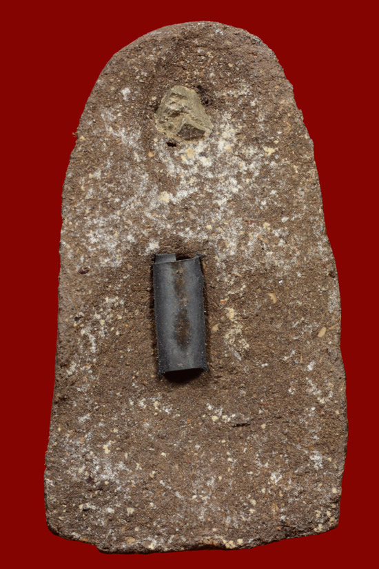 หลวงพ่อทวดเนื้อว่าน พิมพ์พระรอด วัดศรีมหาโพธิ์ พ.ศ. 2537