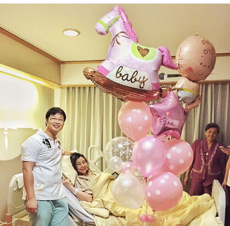 ลูกโป่งแรกเกิด New Born BN ช่อกระทัดรัด