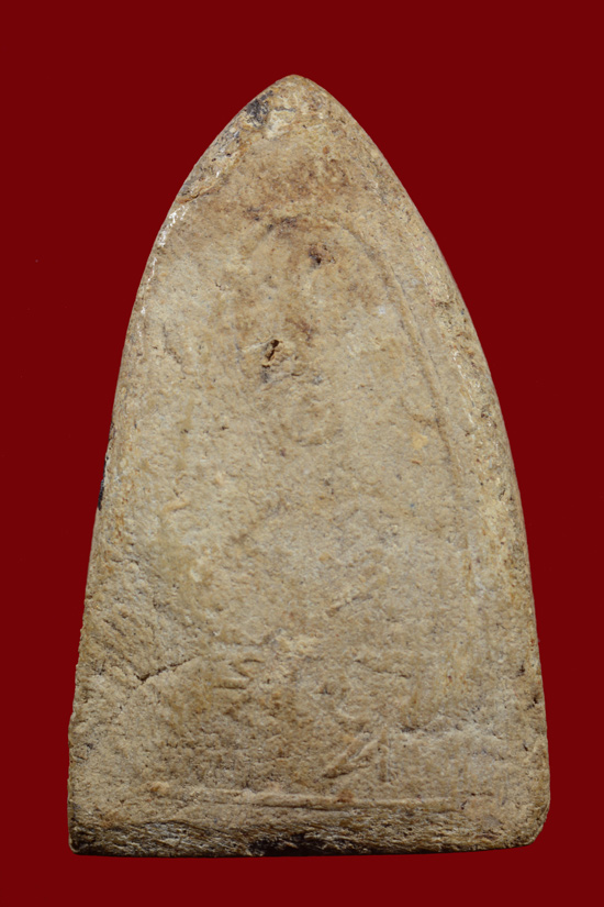 รุ่นแรก พระเนื้อผงผสมว่านหลวงพ่อเล็ก วัดเจริญภูผา (จุ้มปะ) จ.สงขลา พ.ศ.2516