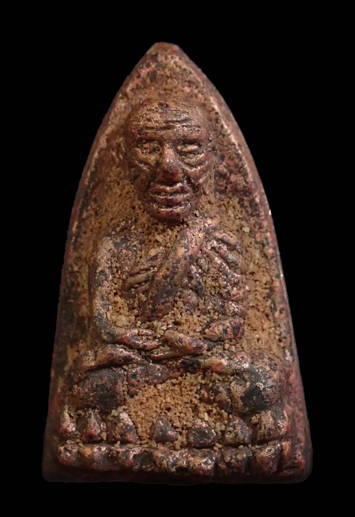 หลวงพ่อทวดหล่อโบราณหล่อเทดินไทย (รุ่นแรก) หลวงพ่อรวย วัดตะโก จ.อยุธยา ปี 2556 รุ่นรวยนิรันตราย เนื้อนวะโลหะหล่อโบราณเทดินไทย ตอกโค๊ต รวย/กรรมการ หมายเลข 984