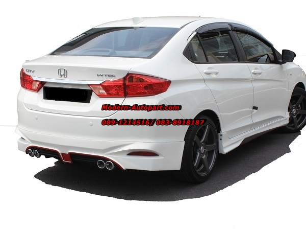 ชุดแต่งรอบคัน ซิตี้ Honda City 2014 2015 Mudulo V2 + MUGEN ท่อคู่