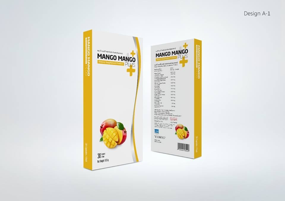 (3 กล่อง 1650 บาท) Mango Mango Plus แมงโก้ แมงโก้ พลัส 15 แคปซูล ส่งฟรี