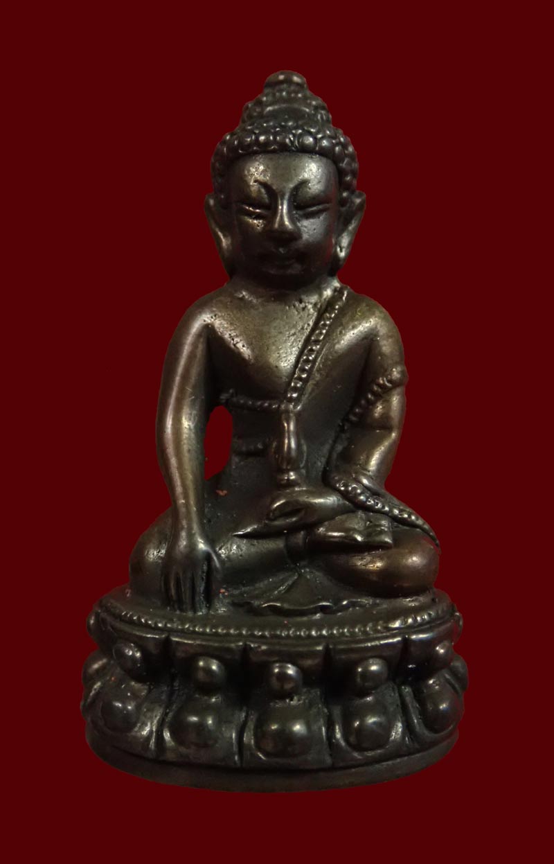 พระกริ่งญาณวิทยาคม2 หลวงพ่อคูณ วัดบ้านไร่ ปี 2557 รุ่นพรหมเทพ เนื้อนวะแก่ทอง หมายเลข 2415 (กริ่งดัง)