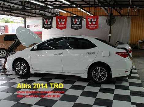 ชุดแต่ง อัลติส Altis 2014 2015 แต่งสวย TRD