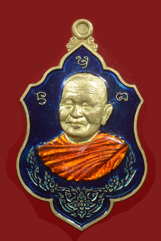 เหรียญหลวงปู่บุญหนา วัดป่าโสตถิผล รุ่นนำโชค พ.ศ. 2554