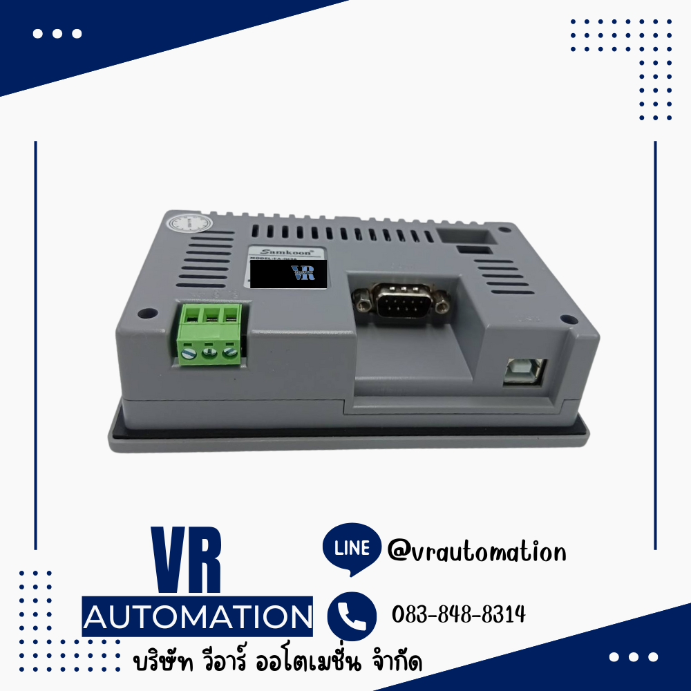 SAMKOON EA-043A | หน้าจอสัมผัส HMI 4.3 นิ้ว (480x272) รุ่นประหยัด รองรับ Serial Port (RS232/485) | P0448