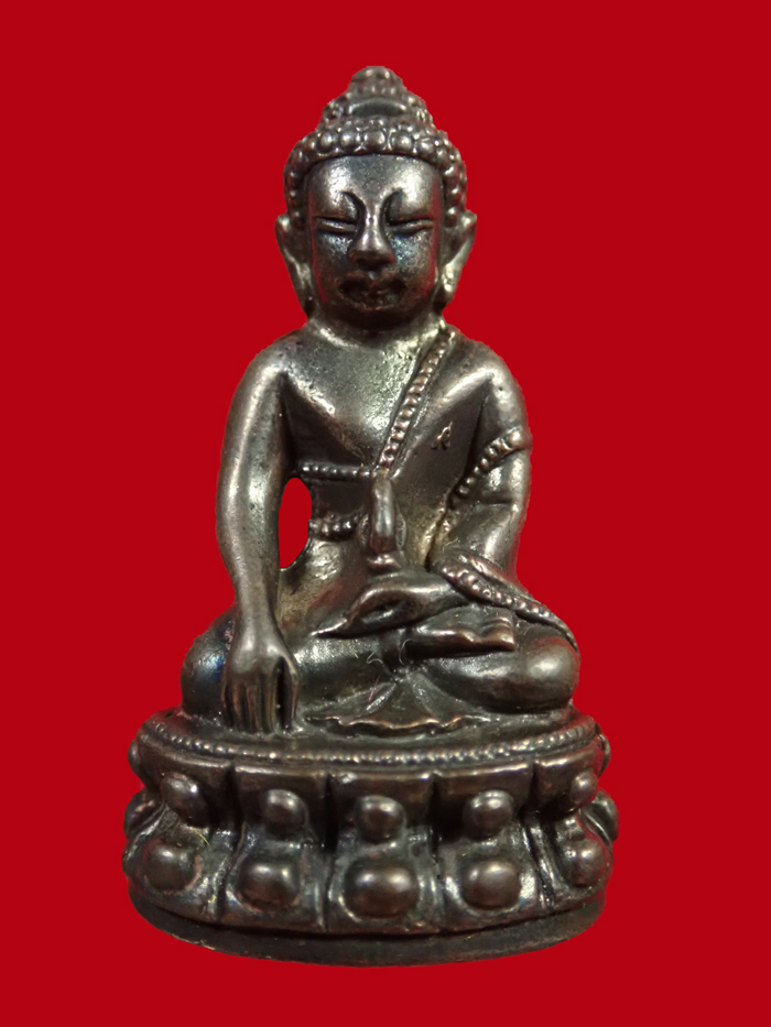 พระกริ่งญาณวิทยาคม2 หลวงพ่อคูณ วัดบ้านไร่ ปี 2557 รุ่นพรหมเทพ เนื้อนวะแก่ทอง หมายเลข 1440 (กริ่งดัง)