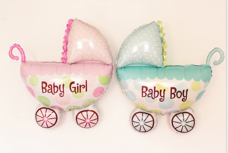 ลูกโป่งรถเข็นเด็ก baby boy baby Girl