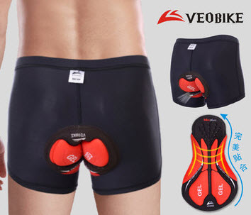 กางเกงปั่นจักรยาน boxer VeoBike เป้าเจล อย่างดี