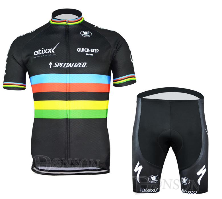ชุดปั่นจักรยาน etixx quickstep 2015 เสื้อปั่นจักรยาน และ กางเกงปั่นจักรยาน