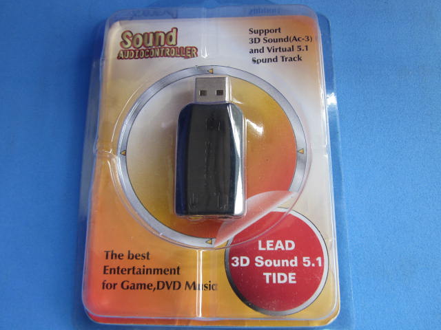 usb sound 5.1ใช้กับเครื่อง pc หรือ Notebook