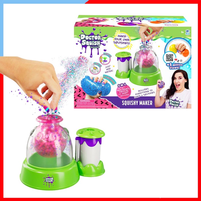 ของแท้ ของเล่น Doctor Squish Squishy Maker เป็นเครื่องทำ squishy ของเล่นสกุชชี่ เครื่องทำสกุชชี่ ทันสมัยซึ่งใช้งานง่าย
