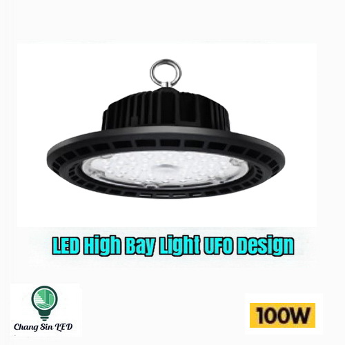 โคมไฟ LED High Bay Light UFO Design 100W