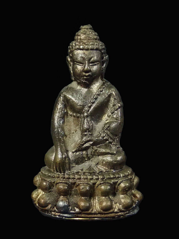 *หายากมาก สร้างเพียง 66 องค์* พระกริ่งธีรพัชโรภาส (กริ่งดัง) หลวงพ่อผอง วัดพรหมยาม ปี 2555 รุ่นบูรพาจารย์55 เนื้อทองเหลืองหล่อโบราณ หมายเลข 14 (แจกเฉพาะผู้ช่วยงานหล่อพระ)