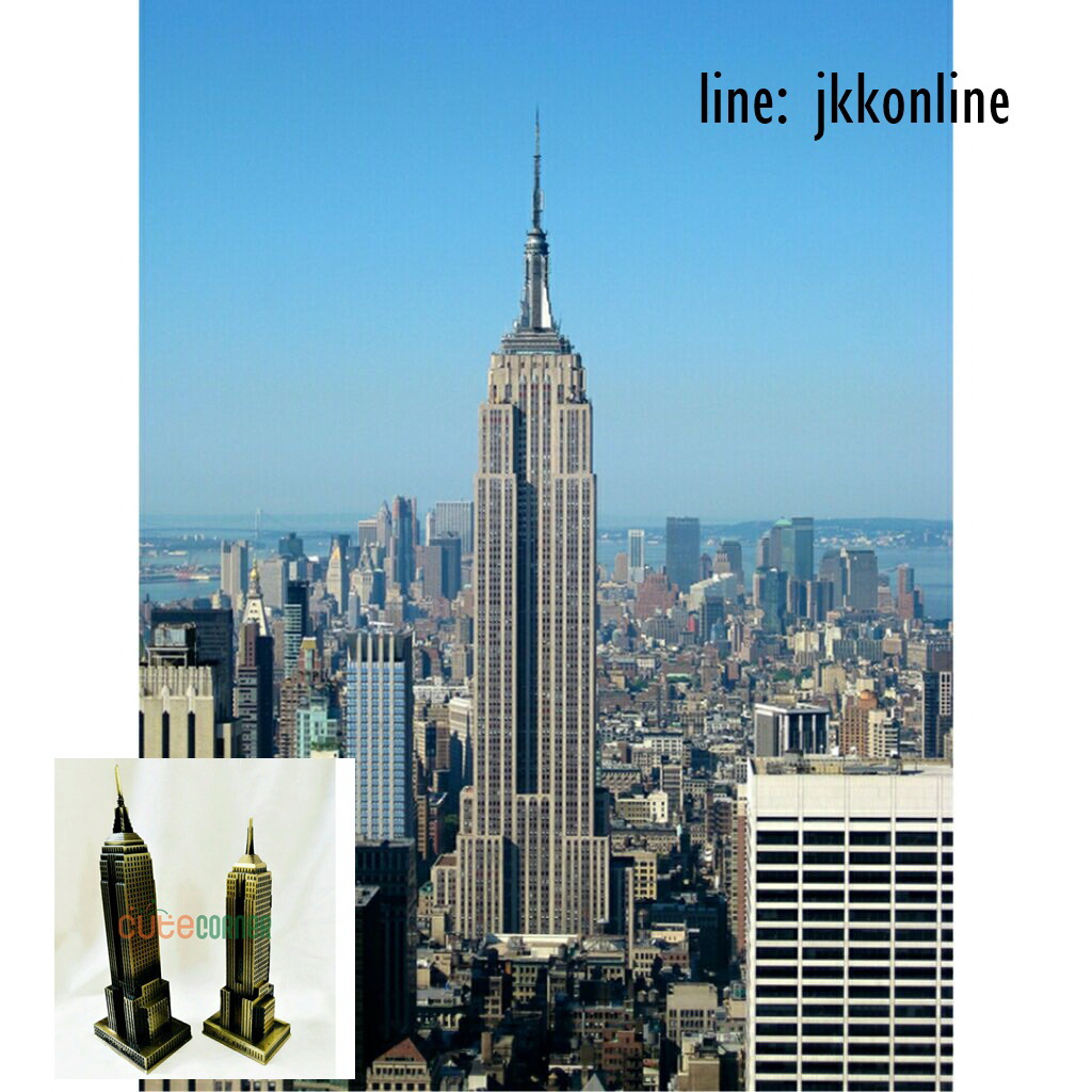 01715-โมเดลตึกเอมไพร์สเตต 22 ซม - ฟรีค่าส่ง