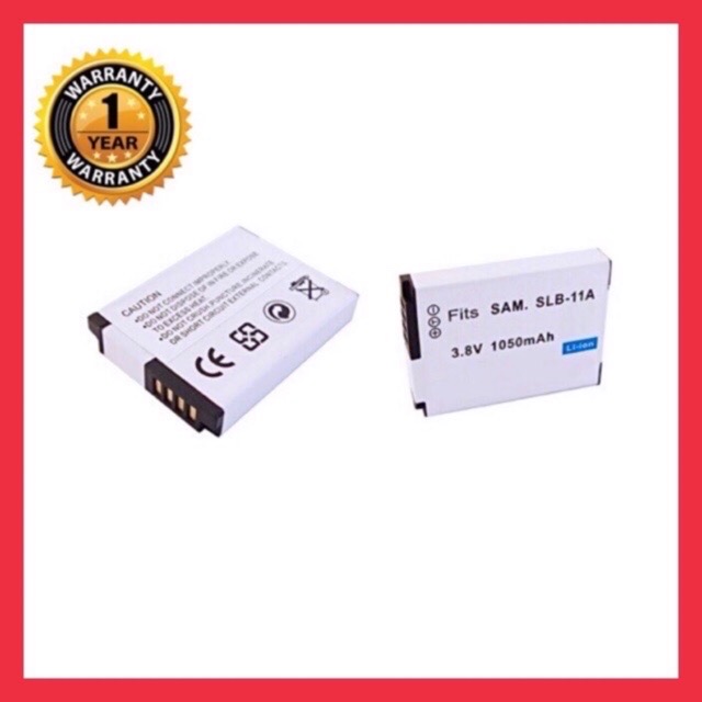 แบตเตอรี่ ซัมซุง SLB11A/Samsung Battery SLB 11A แบตเตอรี่กล้อง Sumsung รหัสแบต SLB-11A SLB11A แบตซังซุง ใช้กับกล้อง Samsung รุ่น TL320 TL500 WB100 WB1000 WB5000