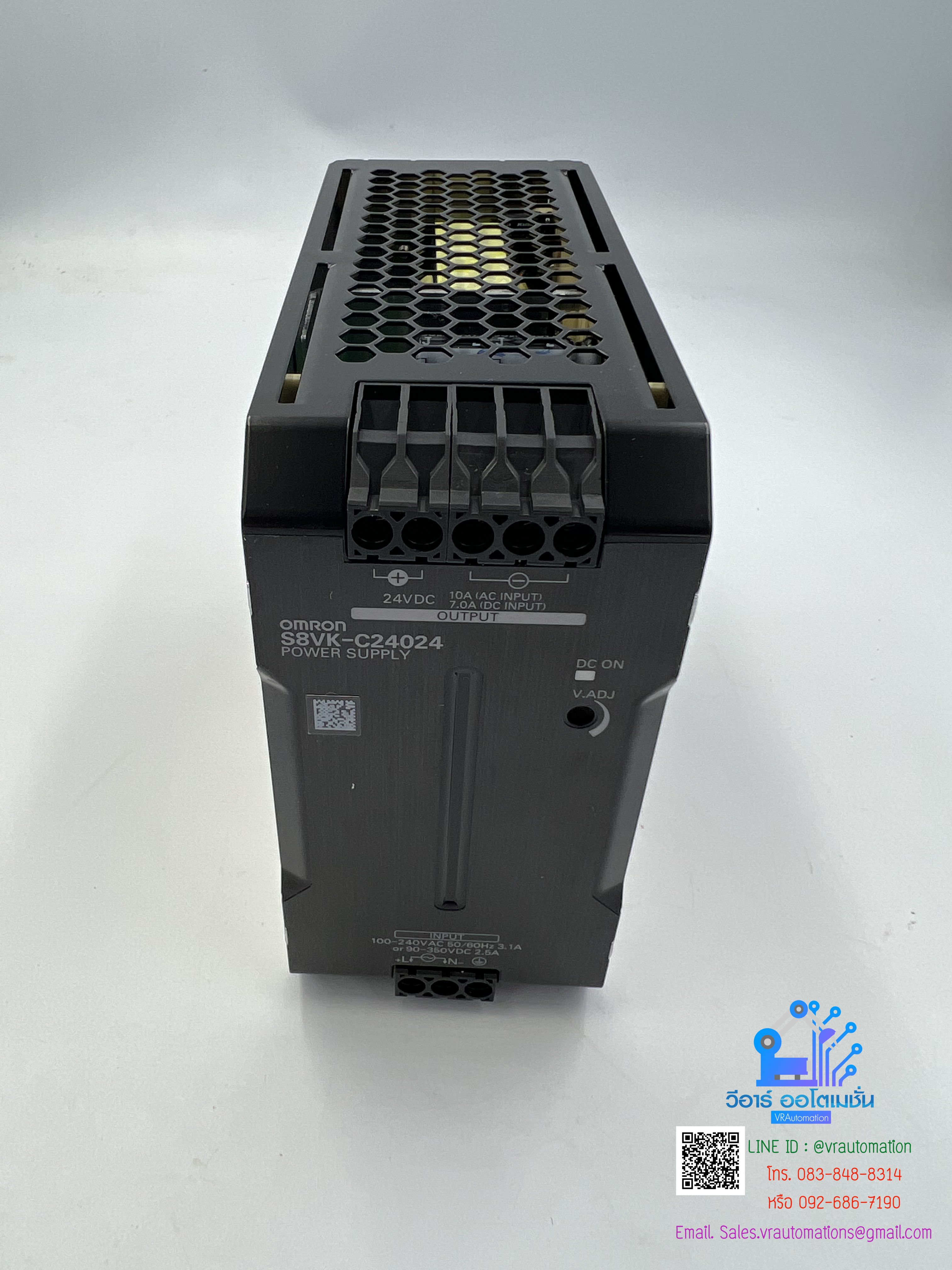Switching Power Supply/S8VK-C24024/DIN Rail 24V 240W 10A/Omron