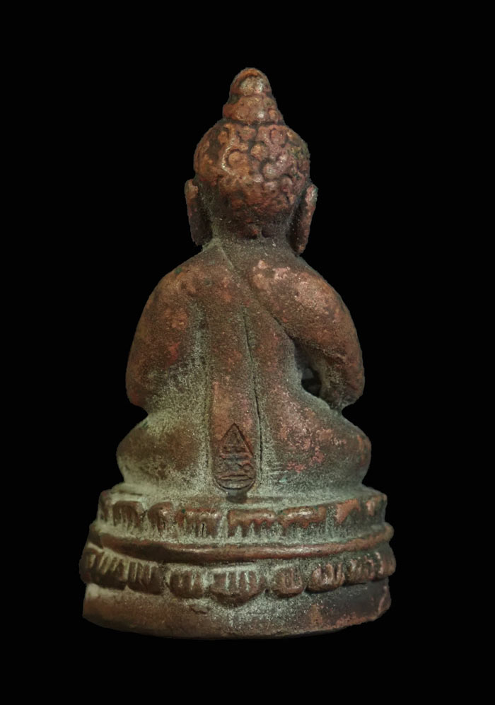 พระชัยนาคราช100ปี (พระชัยหน้าอินเดีย) วัดสุทัศนเทพวราราม กรุงเทพ ปี 2544 สร้างจากชนวนพระกริ่งจอมไทย