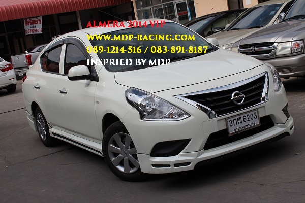 ชุดแต่ง อเมร่า Nissan Almera 2014 2015 VIP แต่ง