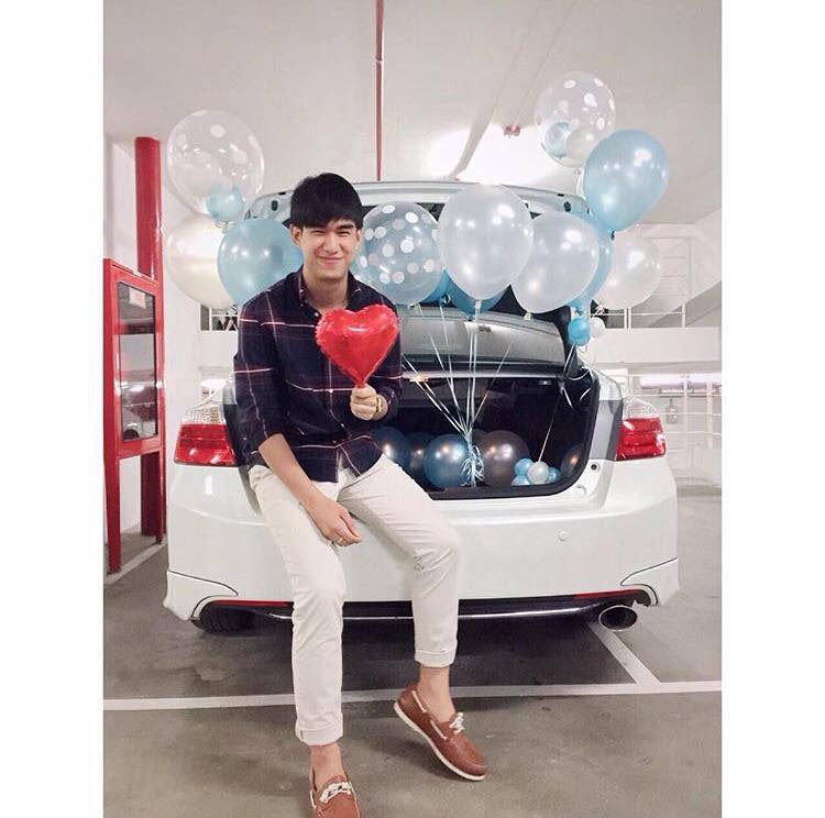 ลูกโป่งท้ายรถ BT306