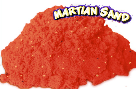 PS081 ทรายนิ่ม Martian Sand ทราย มีกากเพชร วิ้งๆ สีแดง น้ำหนักถึง 1000 กรัม (สินค้ามี มอก)