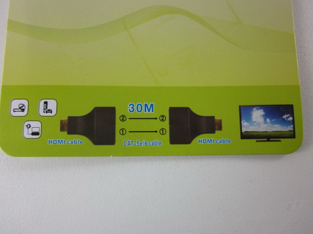 เพิ่มความยาวสาย HDMI ด้วยสายแลน Rj45 ยาวสุด30M