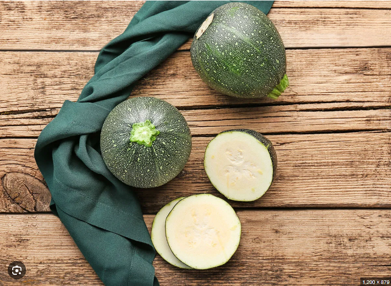 เมล็ดพันธุ์ ฟักทอง ซูกินี กลมเกรย์ Round Gray Zucchini Squash Seed