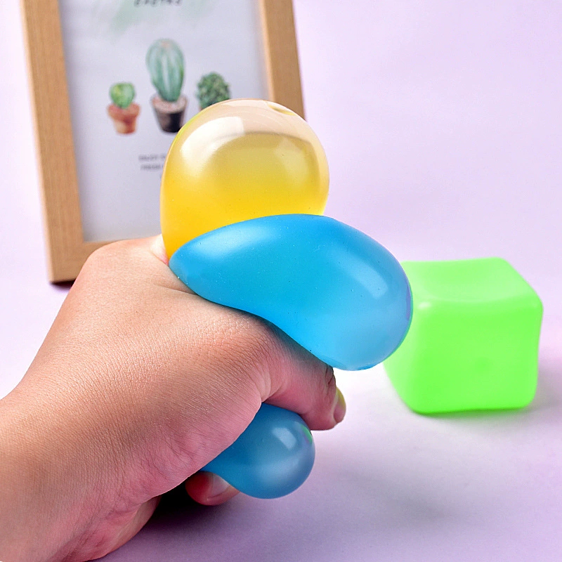 CB0835 สกุชชี่ก้อนน้ำแข็ง ทาบะก้อนน้ำแข็ง Ice Cube Fidget ทาบะสกุชชี่