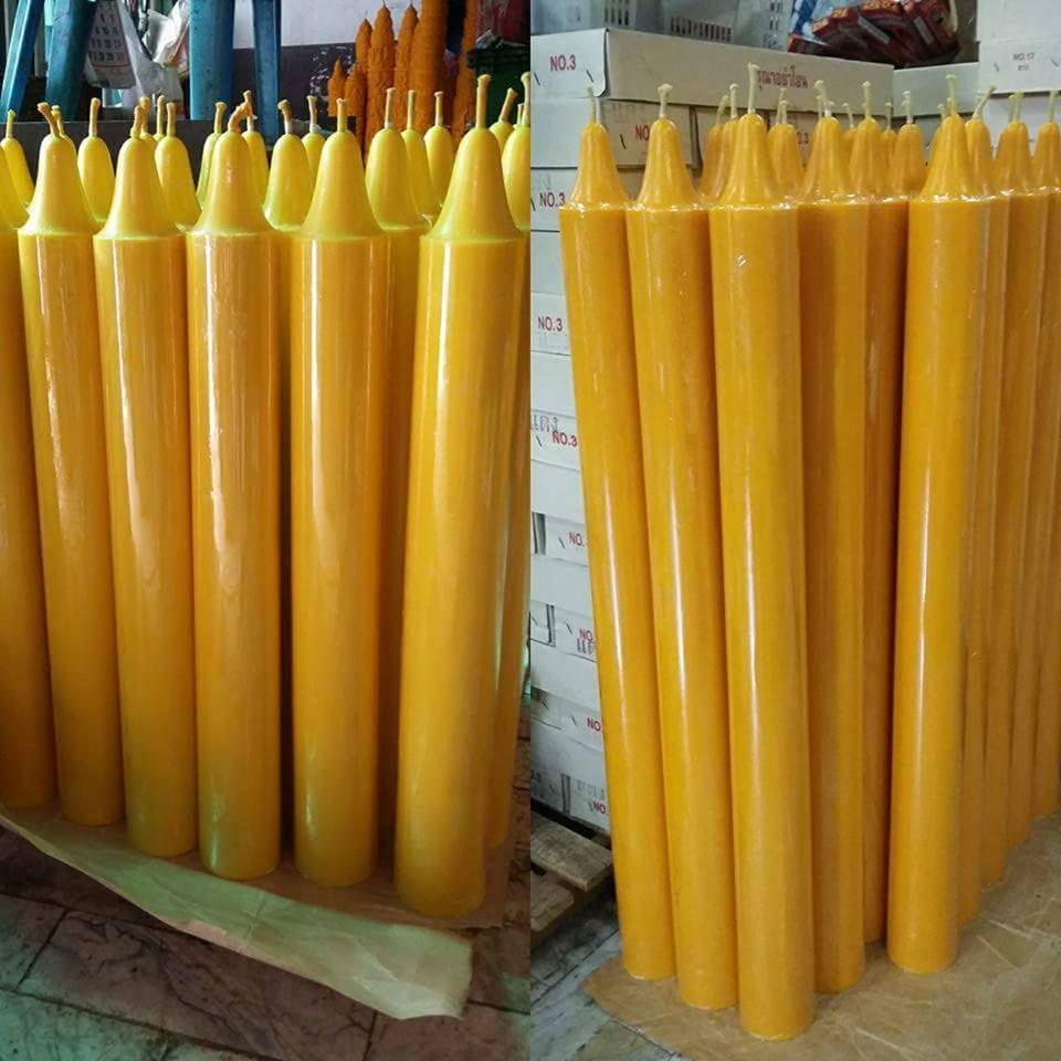 เทียนพรรษา ราคาโรงงาน 1 (แบบเรียบ ไม่แกะสลัก)