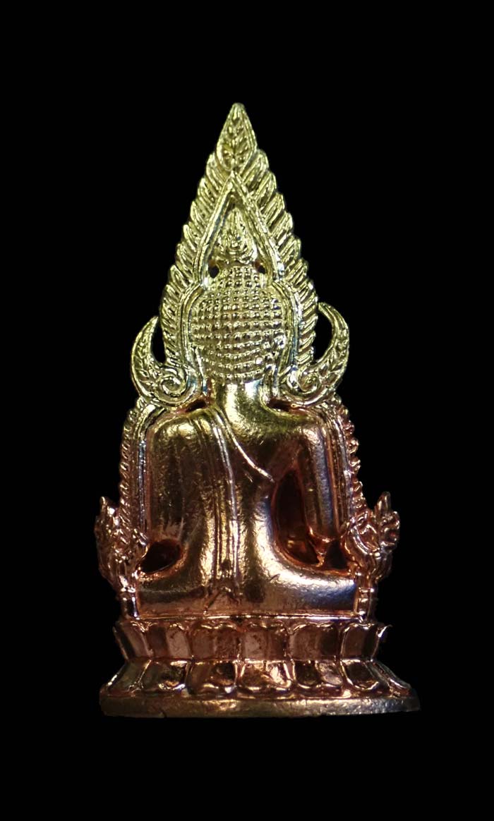 สมเด็จพระพุทธชินราช (นางพญาเรือนแก้ว) รุ่นประวัติศาสตร์ธงชัยจอมราชันย์ วัดนางพญา พิษณุโลก ปี 2563 เนื้อชนวน หมายเลข 9171 ขนาดพระสูง 4 ซ.ม. พร้อมกล่องเดิม