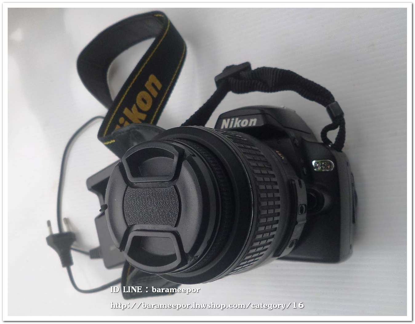 กล้อง NIKON D60 + 18-55 mm.