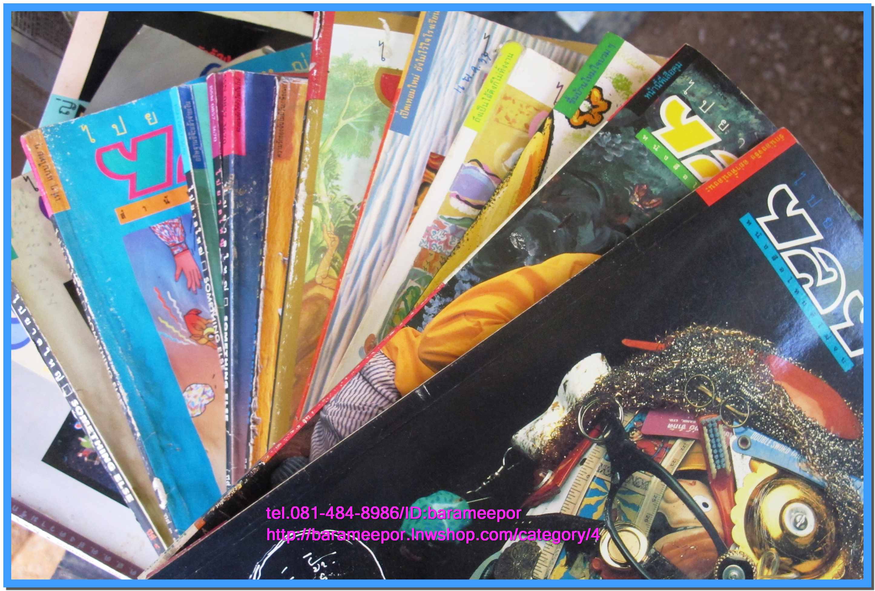 นิตยสาร ไปยาลใหญ่ มีหลายเล่ม