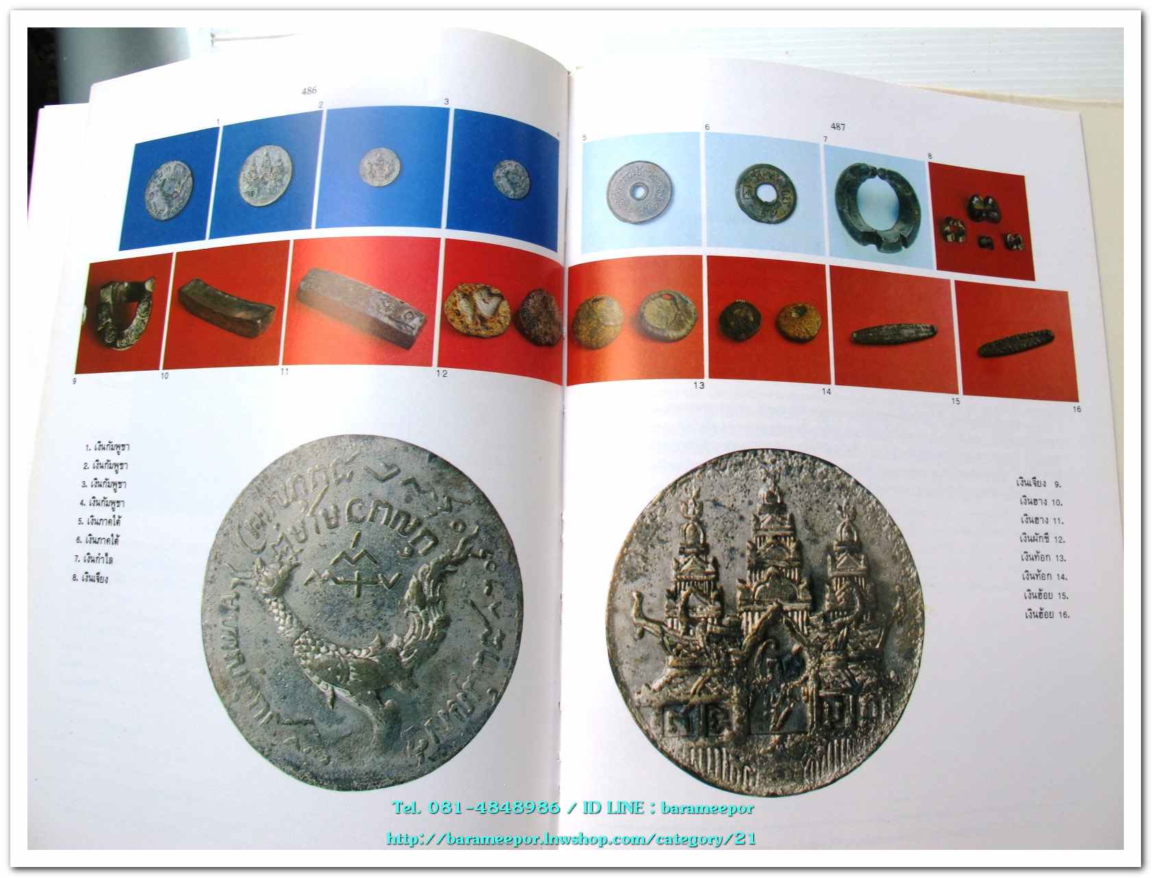 หนังสือ เหรียญกษาปณ์ เหรียญที่ระลึก กรุงรัตนโกสินทร์ พ.ศ.๒๓๒๕-๒๕๒๕ โดย: กรมธนารักษ์ กระทรวงการคลัง