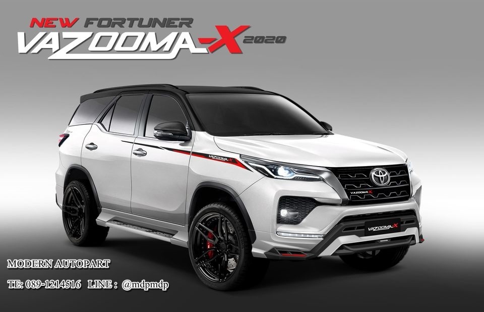 ชุดแต่ง new Fortuner 2020 2021 VAZOOMA