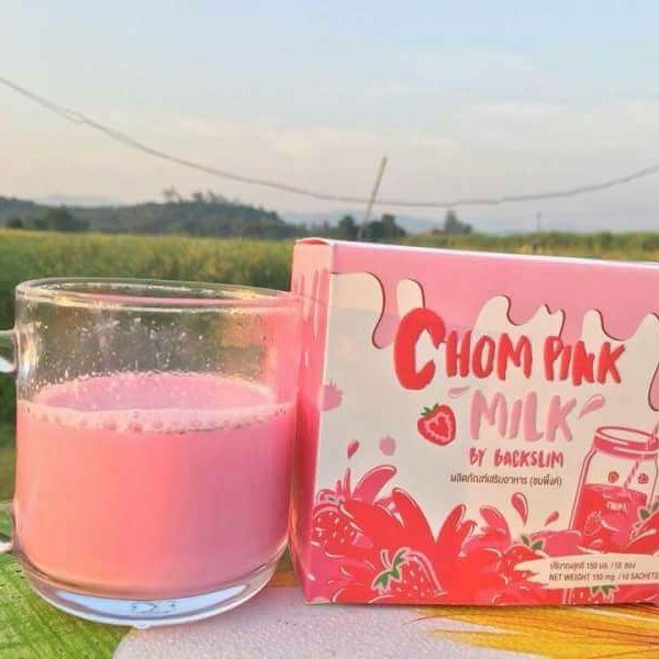 ชมพิ้งค์ ChomPink Milk นมชมพู นมผอม สินค้าใหม่จาก BackSlim