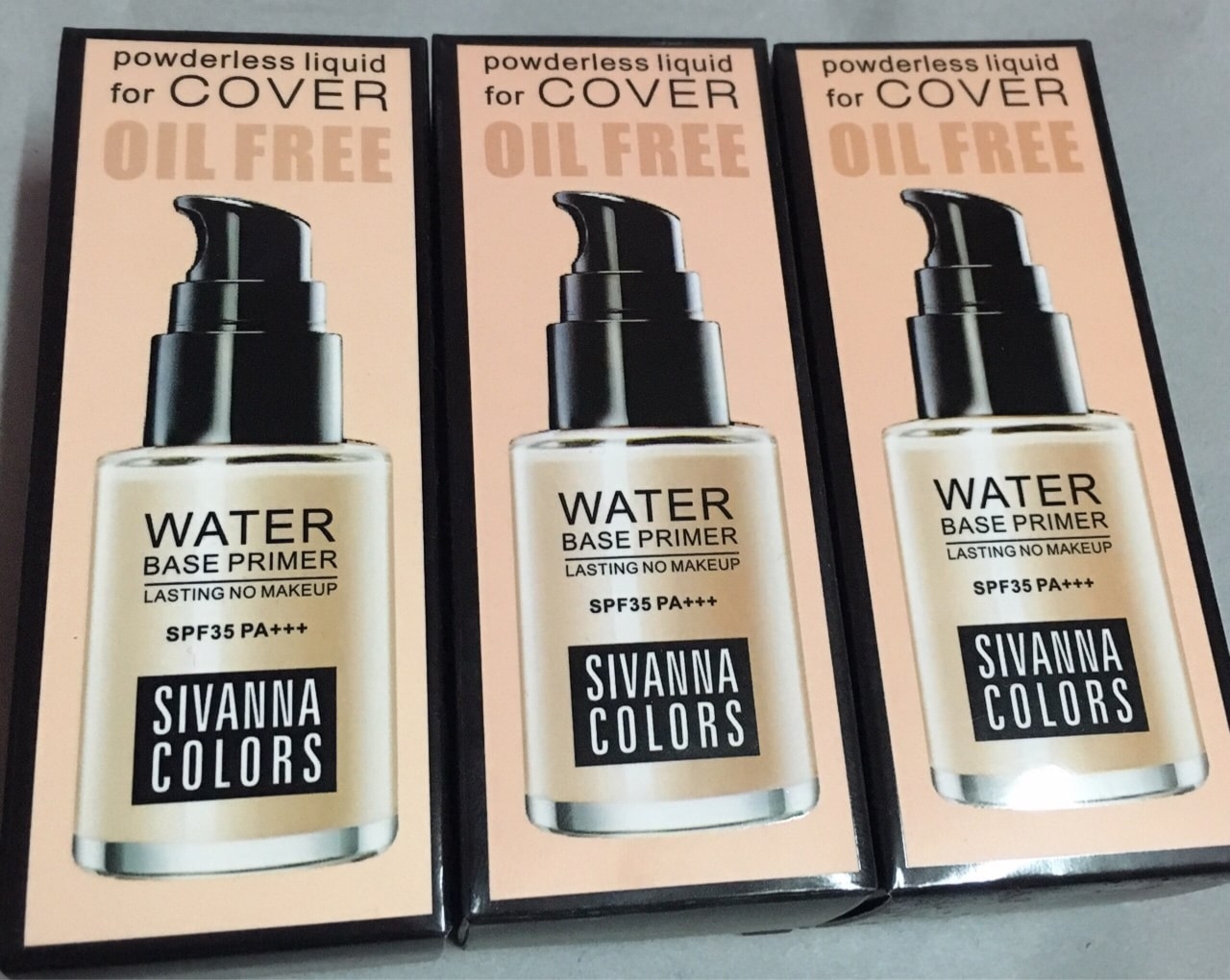 สีเนื้อ Sivanna Colors Cover Foundation HF559 40 ml. ซีเวียน่า โคเวอร์ ฟาวเดชั่น รองพื้นสูตรน้ำ