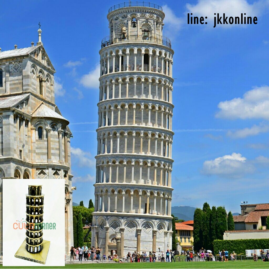 01710-โมเดลหอเอนปิซา 16 ซม - ฟรีค่าส่ง