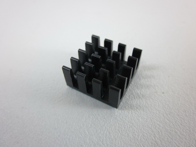 Heatsink พร้อมเทปกาวซิลิโคน ขนาด 14*14 สูง7mm