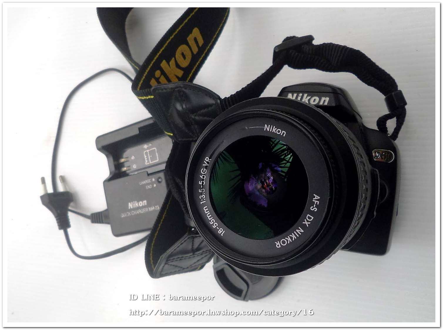 กล้อง NIKON D60 + 18-55 mm.