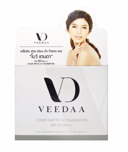 VEEDAA Cover Matte UV Foundation ครีมกันแดดแม่โบว์ ครีมกันแดดทาหน้า 10 กรัม ส่ง ems ฟรี