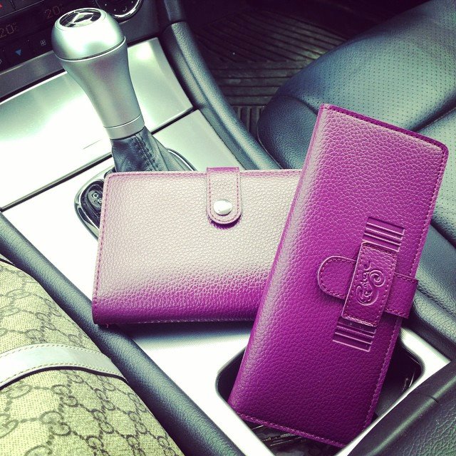 Purple(ม่วง) - Sashy Yen Wallet
