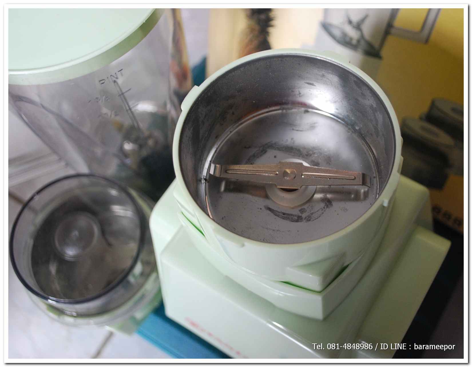 เครื่องปั่น TANIN รุ่น TN-888 3 IN 1 ของใหม่เก่าเก็บ สภาพดี พร้อมใช้ อุปกรณ์ครบ พร้อมกล่องเดิมๆ