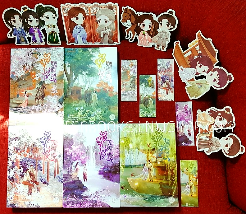 หวนคืนอีกครา สู่ห้วงเวลาแสนงาม เล่ม 1-5 (จิบิ+ที่คั่น+โปสการ์ดครบ :10เล่มจบ) : ตงเทียนเตอะหลิ่วเยี่ย เขียน , Honey Toast แปล