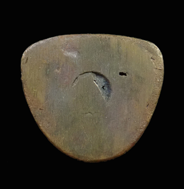 รูปหล่อรุ่นแรกหลวงปู่แดง วัดสุนทราราม จ.ศรีสะเกษ รุ่นไตรมาสรวยทันใจ ปี 2564 เนื้อทองแดงก้นตัน หมายเลข 340