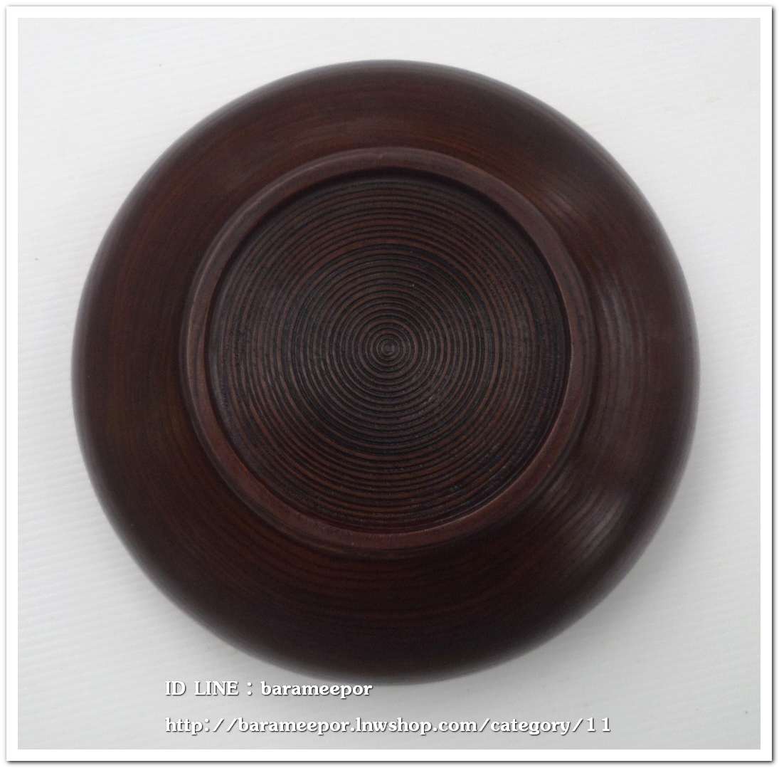 ภาชนะไม้กลม ขนาด 9 นิ้ว สภาพสวยเดิมๆ
