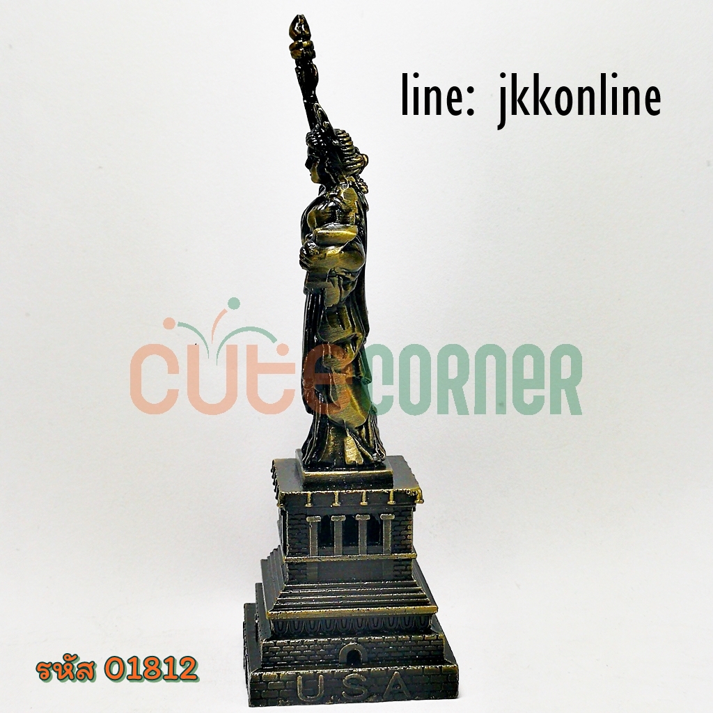 01812-โมเดลเทพีเสรีภาพ YJ 15ซม - ฟรีค่าส่ง